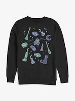 Disney Hocus Pocus Spooky Jumble Crew Sweatshirt