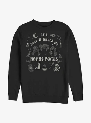 Disney Hocus Pocus A Bunch Of Crew Sweatshirt