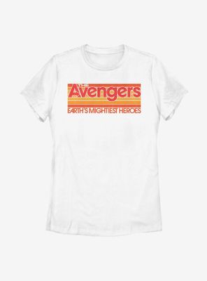 Marvel Avengers Retro Womens T-Shirt