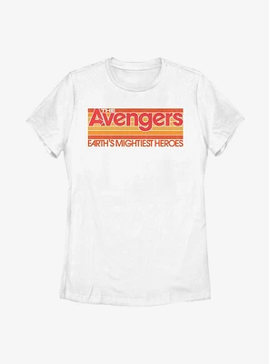 Marvel Avengers Retro Womens T-Shirt