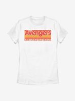 Marvel Avengers Retro Womens T-Shirt