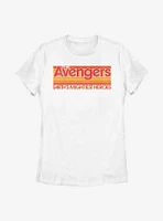 Marvel Avengers Retro Womens T-Shirt