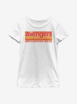 Marvel Avengers First Day Of School Youth Girls T-Shirt