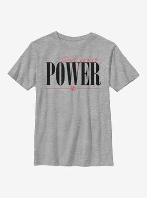 Marvel Avengers Power Script Youth T-Shirt