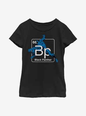 Marvel Black Panther Periodic Youth Girls T-Shirt