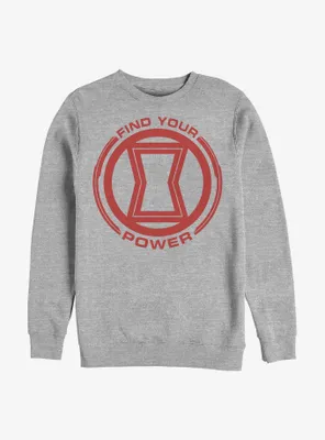 Marvel Black Widow Power Of Sweatshirt