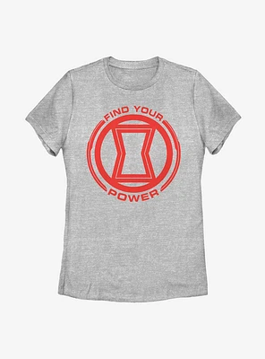 Marvel Black Widow Power Of Womens T-Shirt