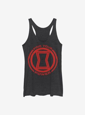 Marvel Black Widow Power Of Womens Tank Top