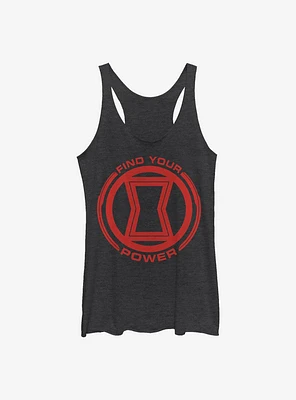 Marvel Black Widow Power Of Womens Tank Top
