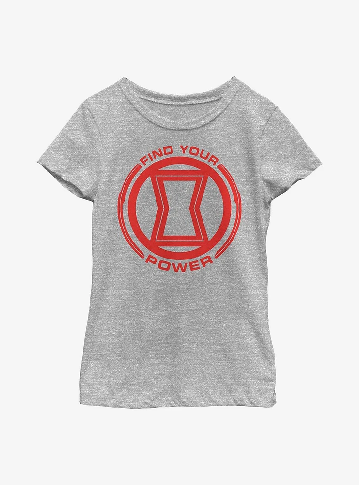 Marvel Black Widow Power Of Youth Girls T-Shirt