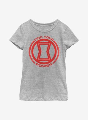 Marvel Black Widow Power Of Youth Girls T-Shirt