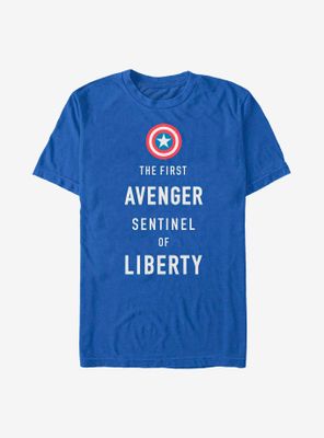 Marvel Captain America Sentinel Liberty T-Shirt