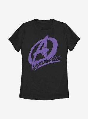 Marvel Avengers Graffiti Womens T-Shirt