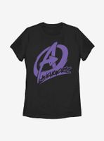 Marvel Avengers Graffiti Womens T-Shirt