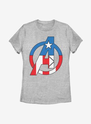 Marvel Captain America Avenger Womens T-Shirt