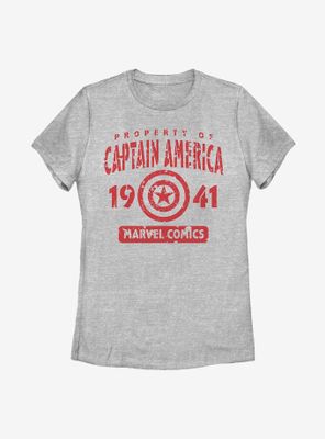 Marvel Captain America Captain's Property Womens T-Shirt