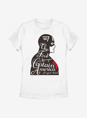 Marvel Captain America First Avenger Womens T-Shirt