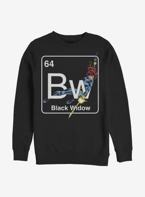 Marvel Black Widow Periodic Sweatshirt
