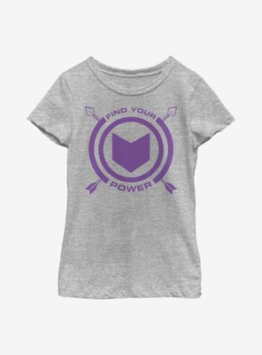 Marvel Hawkeye Power Of Youth Girls T-Shirt