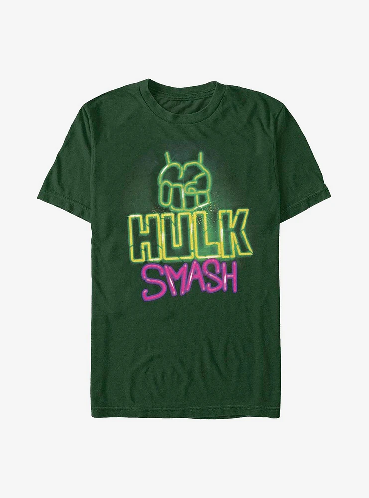 Marvel Hulk Neon Smash T-Shirt