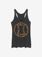 Marvel Black Widow Icon Leopard Fill Womens Tank Top