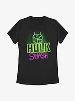 Marvel Hulk Neon Smash Womens T-Shirt