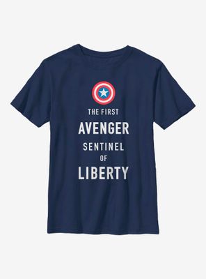 Marvel Captain America Sentinel Liberty Youth T-Shirt