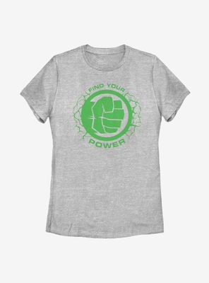 Marvel Hulk Power Of Womens T-Shirt