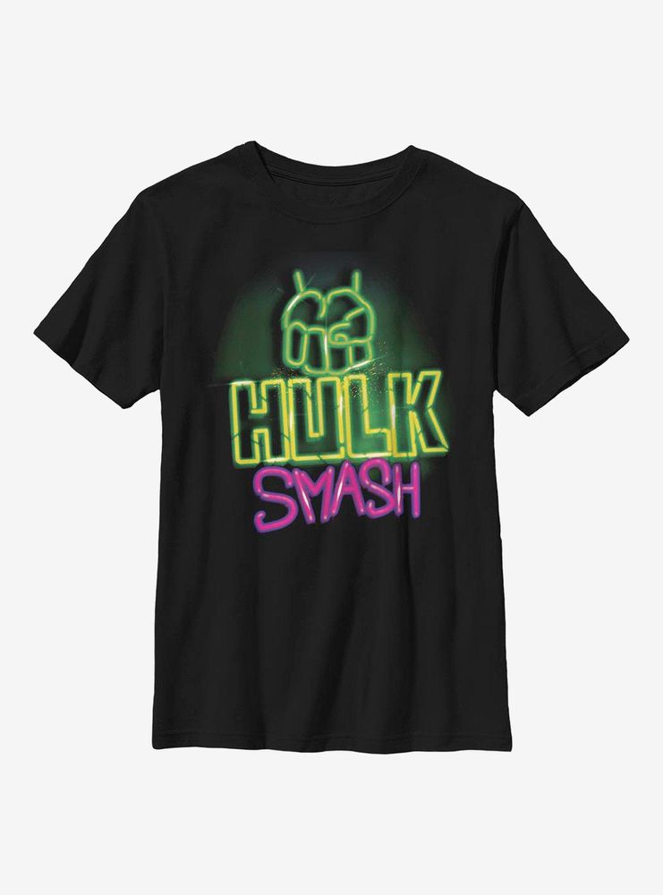 Marvel Hulk Neon Smash Youth T-Shirt