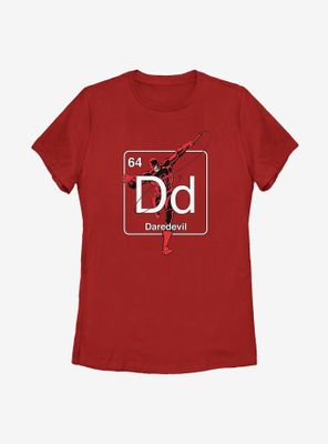Marvel Daredevil Periodic Womens T-Shirt