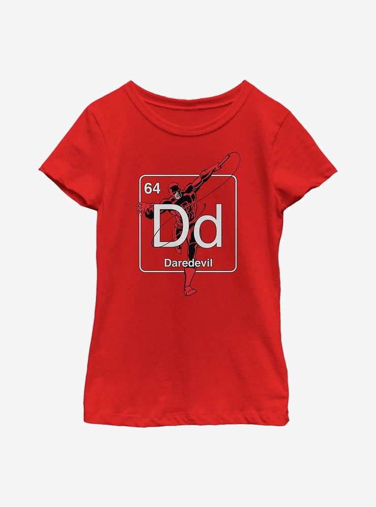 Marvel Daredevil Periodic Youth Girls T-Shirt