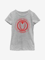 Marvel Iron Man Power Of Youth Girls T-Shirt