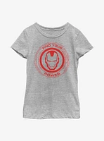 Marvel Iron Man Power Of Youth Girls T-Shirt