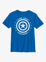 Marvel Captain America Power Youth T-Shirt