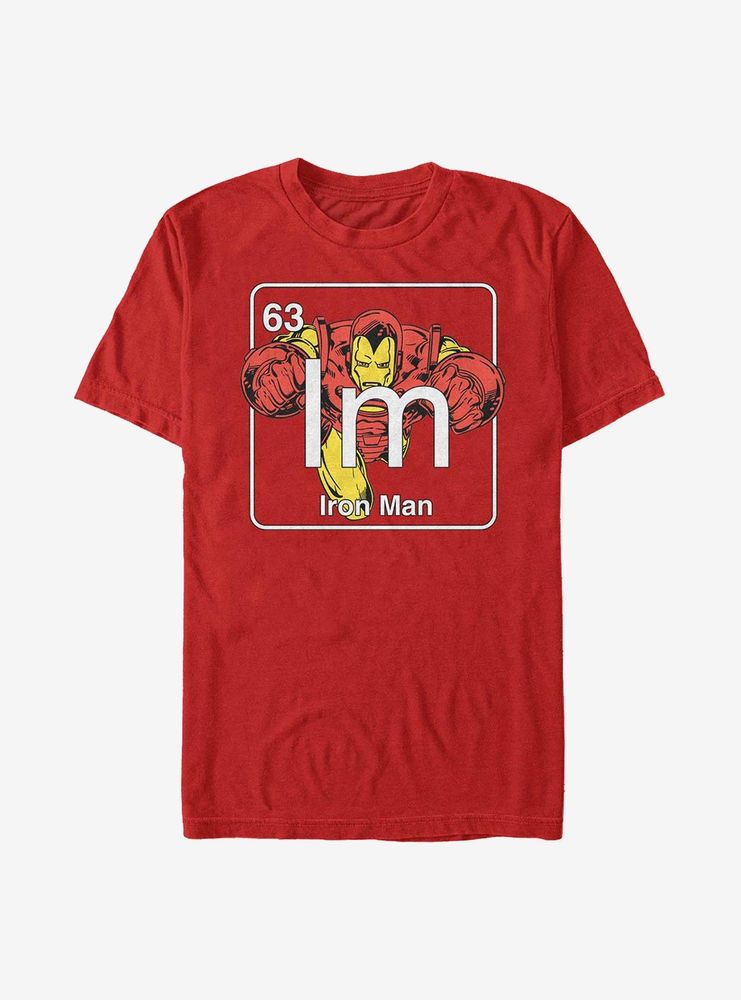 Marvel Iron Man Periodic T-Shirt