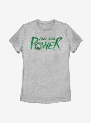Marvel Hulk Find Power Womens T-Shirt