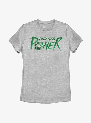 Marvel Hulk Find Power Womens T-Shirt