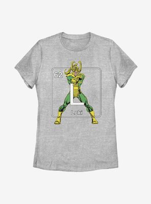 Marvel Loki Periodic Womens T-Shirt