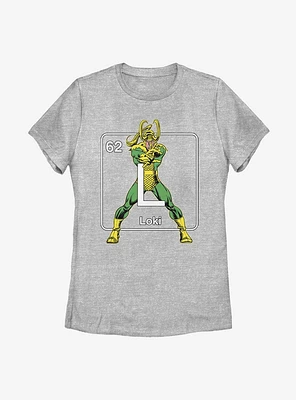 Marvel Loki Periodic Womens T-Shirt