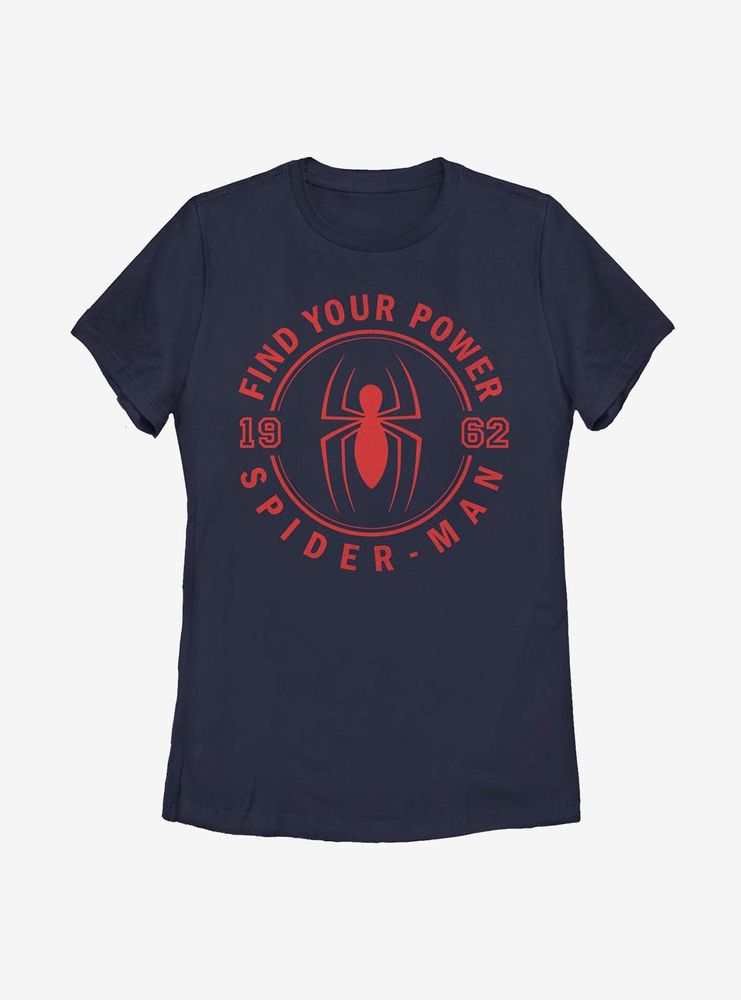 Marvel Spider-Man Power Jersey Womens T-Shirt
