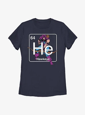 Marvel Hawkeye Periodic Womens T-Shirt