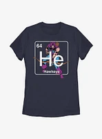 Marvel Hawkeye Periodic Womens T-Shirt