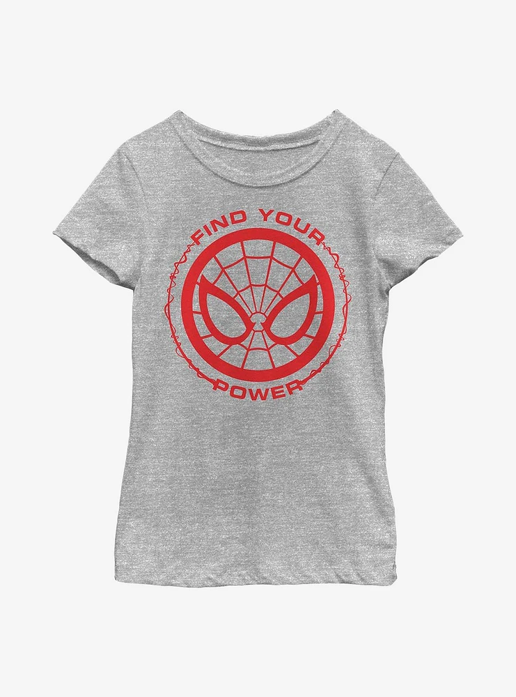 Marvel Spider-Man Spider Power Youth Girls T-Shirt