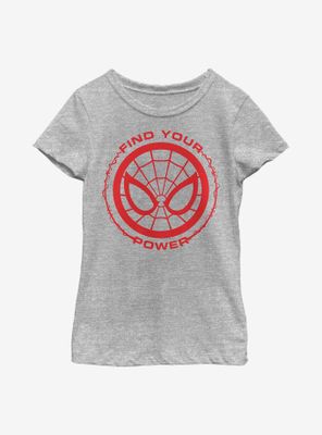 Marvel Spider-Man Spider Power Youth Girls T-Shirt