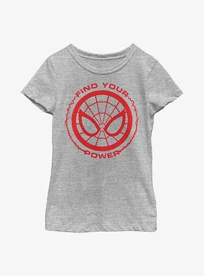 Marvel Spider-Man Spider Power Youth Girls T-Shirt