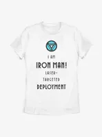 Marvel Iron Man Deployment Womens T-Shirt