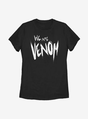 Marvel Venom We Are Slime Womens T-Shirt
