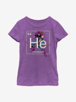 Marvel Hawkeye Periodic Youth Girls T-Shirt