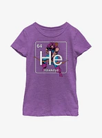 Marvel Hawkeye Periodic Youth Girls T-Shirt