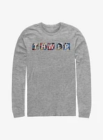 Marvel Spider-Man Comic Thwip Long-Sleeve T-Shirt